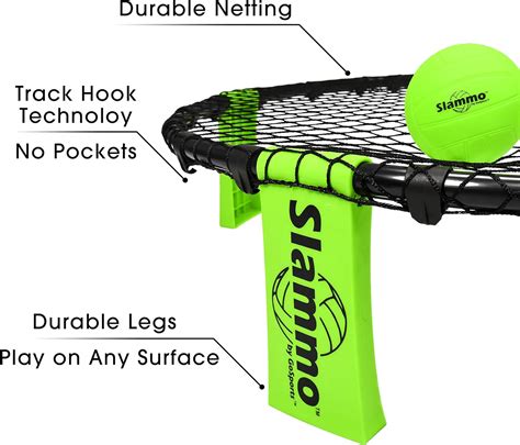 Buy GoSports Slammo Game Set (Includes 3 Balls, Carrying Case and Rules ...