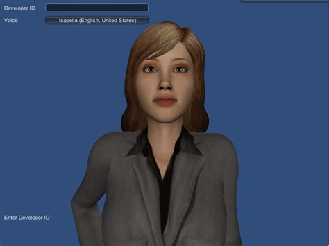 Unity Text to Speech 的图像结果