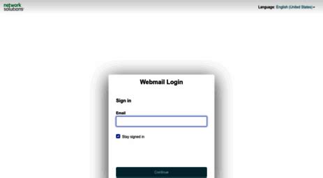 Image result for Network Solutions Email Setup