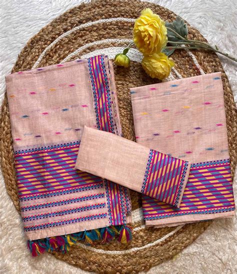 SKiran's Stitched Premium Tati/Toss Cotton Blend Mekhla Chador - Mekeh ...