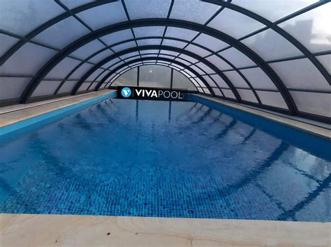 Zadaszenie basenowe DUO Klasik 10.29 x 4,75 x 2,40 poliwęglan lity ...