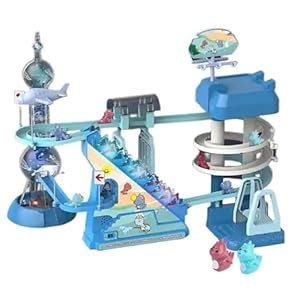 Buy Kimee Dinosaur Toy Car Race Track/Ramp Track Climbing Hills ...