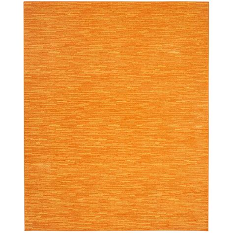 Nourison Nourison Essentials 7 X 10 (ft) Sunburst Indoor/Outdoor Solid ...