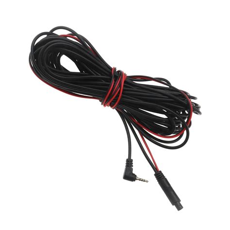 ECSiNG 10m Car Camera Extension Cables 2.5mm Male to 4 Pin Backup ...