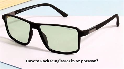 How to Rock Sunglasses in Any Season | Style Tips & Trends