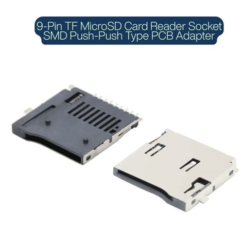 TF MicroSD Card Reader Socket PCB Adapters | Makerbazar
