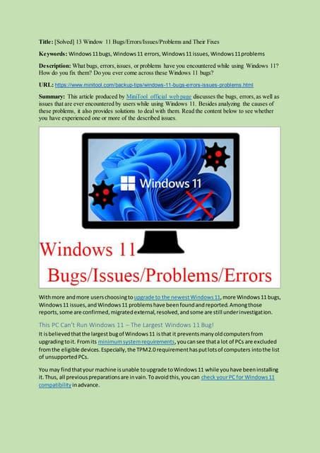 Image result for Windows 11 Problems Issues