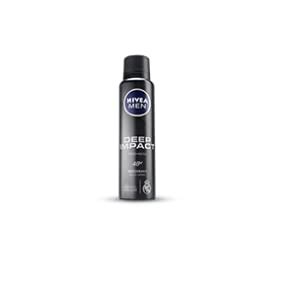 Nivea Men Face Wash, Deep Impact Intense Clean, 100g & Deodorant Roll ...