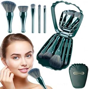 VIVUE Makeup Brush Set Of 5 Pieces | Professional Travel Portable Soft ...