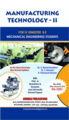 Buy Manufacturing Technology-II Book Online at Low Prices in India ...