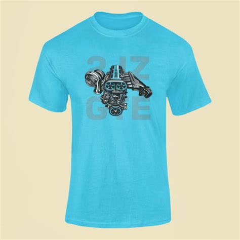 Toyota Supra 2JZ-GTE Engine T-Shirt – Dhaakad Tau