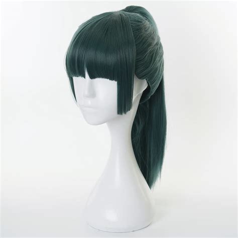HIROAKIYA Maki Zenin Wig, Maki Zenin Cosplay Wig Clip Ponytail India | Ubuy