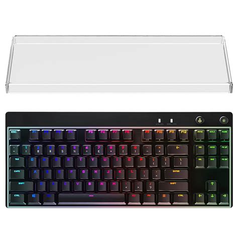 Geekria Tenkeyless TKL Keyboard Dust Cover, Clear Acrylic Keypads Cover ...
