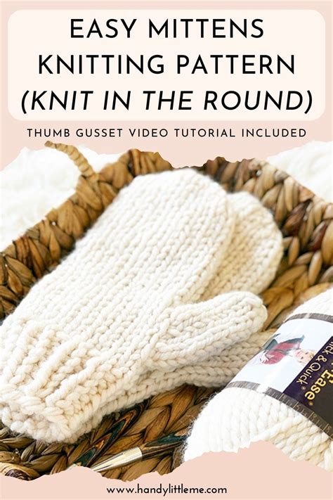 Image result for Knitting Mittens Tutorial