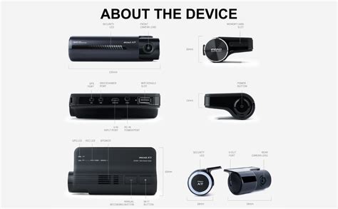 IROAD X11 Dash Camera for Car | QHD 2CH | STARVIS Sensor | Cloud ...