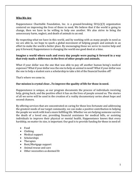 Image result for Case Statement Organization Example