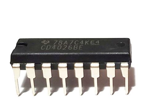 Juried Engineering CD4026BE CD4026 CD4026 CMOS Decade Counter/Divider ...