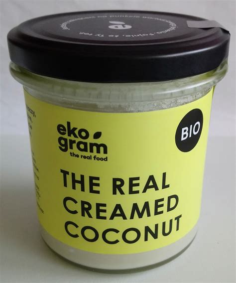 Chwile zasłodzenia: krem Eko Gram The Real Creamed Coconut