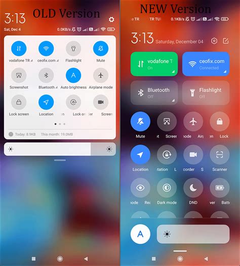 Image result for Android Control Center
