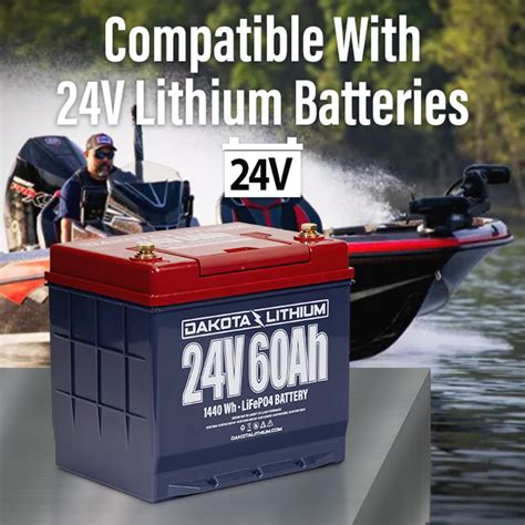 Dakota Lithium - 24V 5 Amp Charger for Lithium Deep India | Ubuy