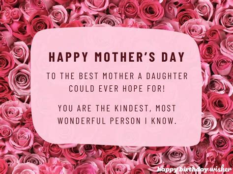 100 Best Happy Mother's Day Quotes, Wishes & Messages - Happy Birthday ...
