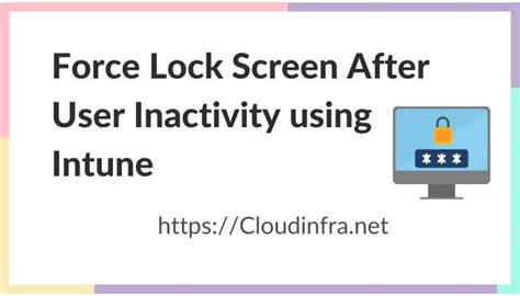 Image result for Android Intune Screen Lock