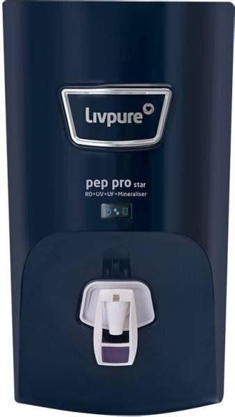 LIVPURE Liv-pep-pro-star 7 L RO + UV + UF + Minerals Water Purifier ...