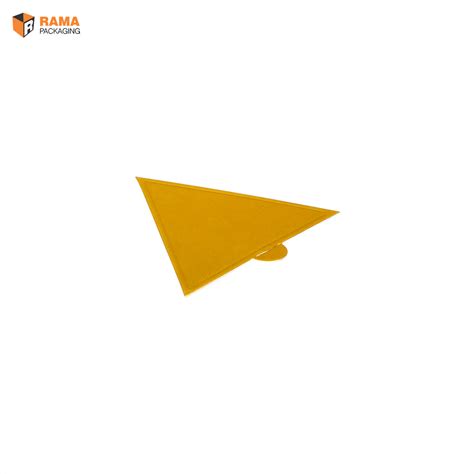 Golden Triangle Pastry Base | ( 9 Cm)|paper pastry base– Rama Packaging