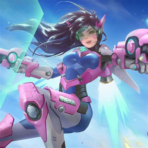 Download Dva Meka Transformation Overwatch Wallpaper | Wallpapers.com