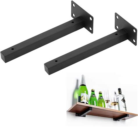 Buy Alise 8-Inch Stainless Steel Shelf Brackets Heavy Duty"T" Brackets ...