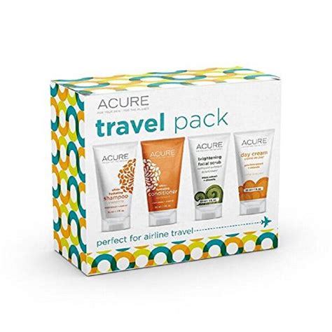 Buy ACURE Essentials Travel Size Kit, Shampoo, Conditioner, Day Cream ...