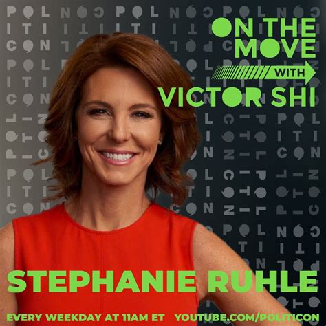 Stephanie Ruhle on Twitter: "I’ll be joining #OnTheMove with ...