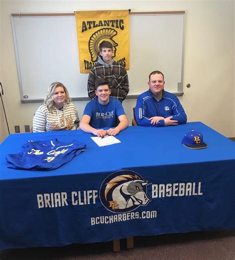 Atlantic’s O’Brien signs with Briar Cliff baseball « KJAN | Radio ...