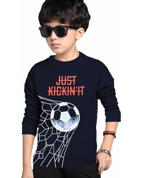 fastcolors-football-printed-t shirt for kids