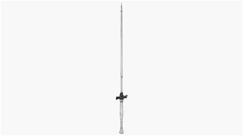 3D Fantasy Sword RPG Spanish Montante Mandoble Espadon Bastard Sword ...