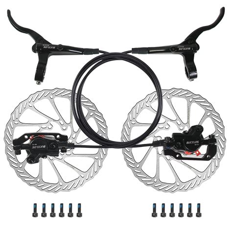 BUCKLOS Mountain Bike Disc Brake kit HB-323 MTB Mechanical Line Pulling ...