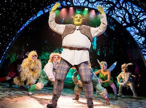 Shrek De Musical Broadway Cast Shrek The Musical” Springs Forward
