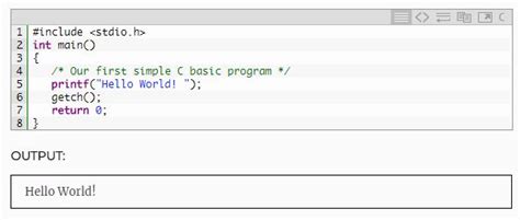 C Program Code 的图像结果