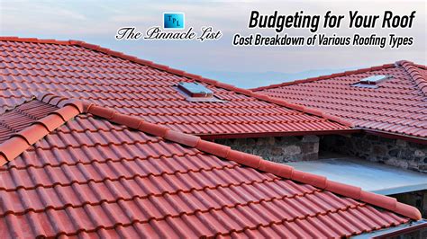 Budgeting for Your Roof: Cost Breakdown of Various Roofing Types – The Pinnacle List