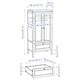 SUNDVIK wardrobe, white, 80x50x172 cm (311/2x195/8x673/4") - IKEA