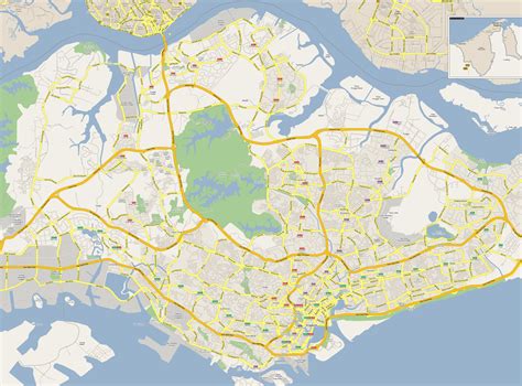 Maps of Singapore | Map Library | Maps of the World