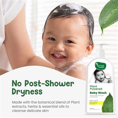 Mother Sparsh Plant Powered Natural Baby Body Wash | 100ml