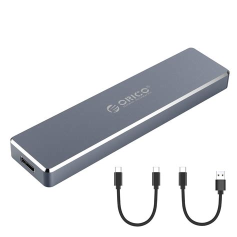 ORICO Mini M.2 NVME SSD Enclosure Push-Open Aluminum NVME External Hard ...