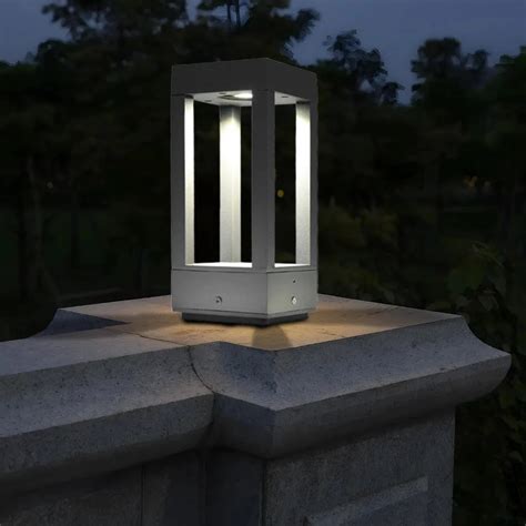 Modern Outdoor Bollard Light - For Garden, Pathways & Landscape ...