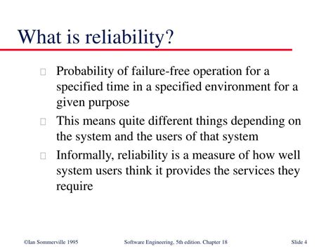 Image result for Software Reliability Definition