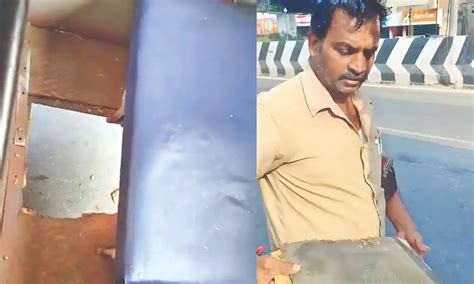 MTC bus floorboard breaks, narrow escape for woman