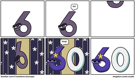 Number Lore 6 Transform (Concept) - Comic Studio