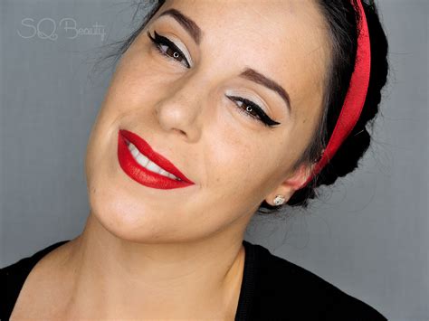 Image result for Classic Pin Up Makeup Tutorial