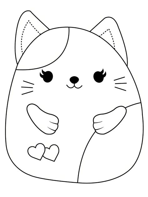 Squishmallow Coloring Pages: Squishy Fun Awaits 🎨🐻 ...