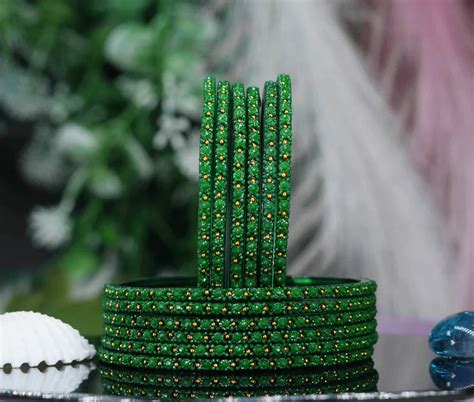 Affordable Green Chudiyan Sets Under ₹299 – The Golden Cascade